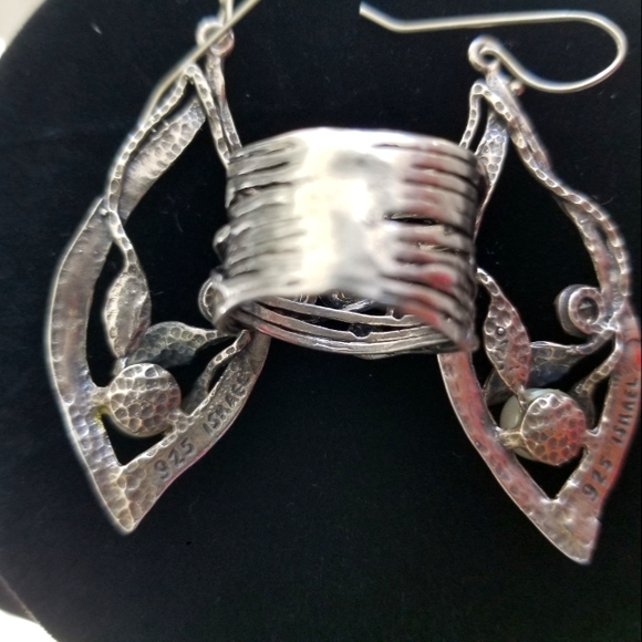 Earrings & Ring Isreali 926 - Picture 4 of 4